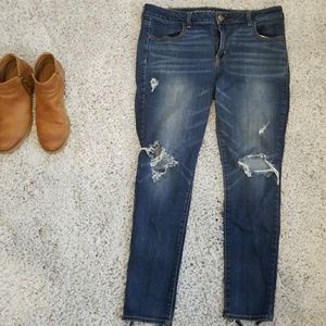 American eagle denim x legging